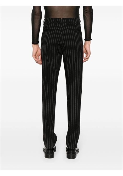 Pantaloni sartoriali in nero - uomo AMI PARIS | HTR008WV00400013